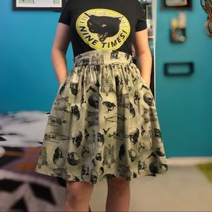 Modcloth Style Study Skirt in Anatomist Size Large